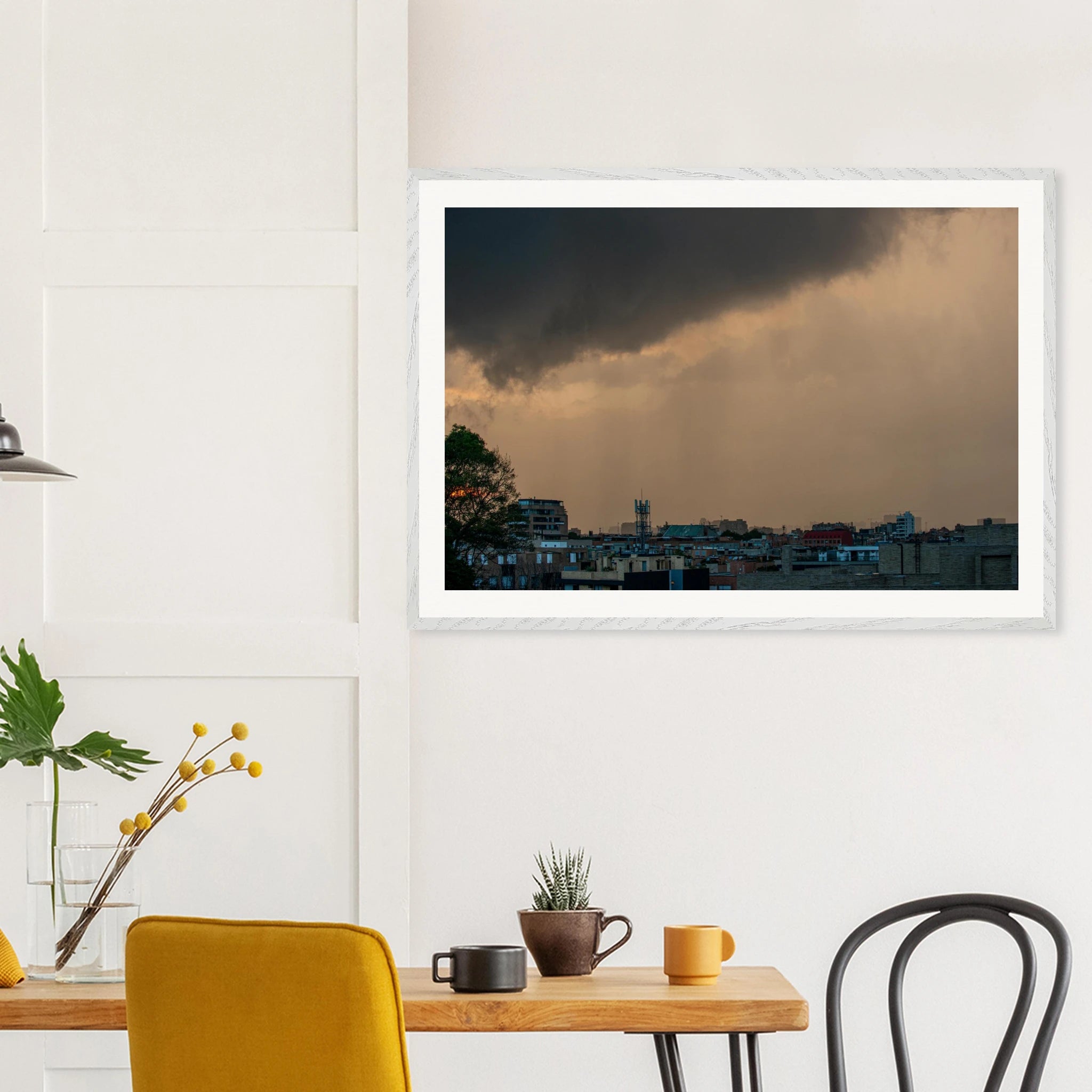 Bogotá storm sunset dramatic rain cloud fine art photography print by Camilo Tobar