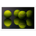Tennis Ball Communion tranquil abstract fine art print by Camilo Tobar