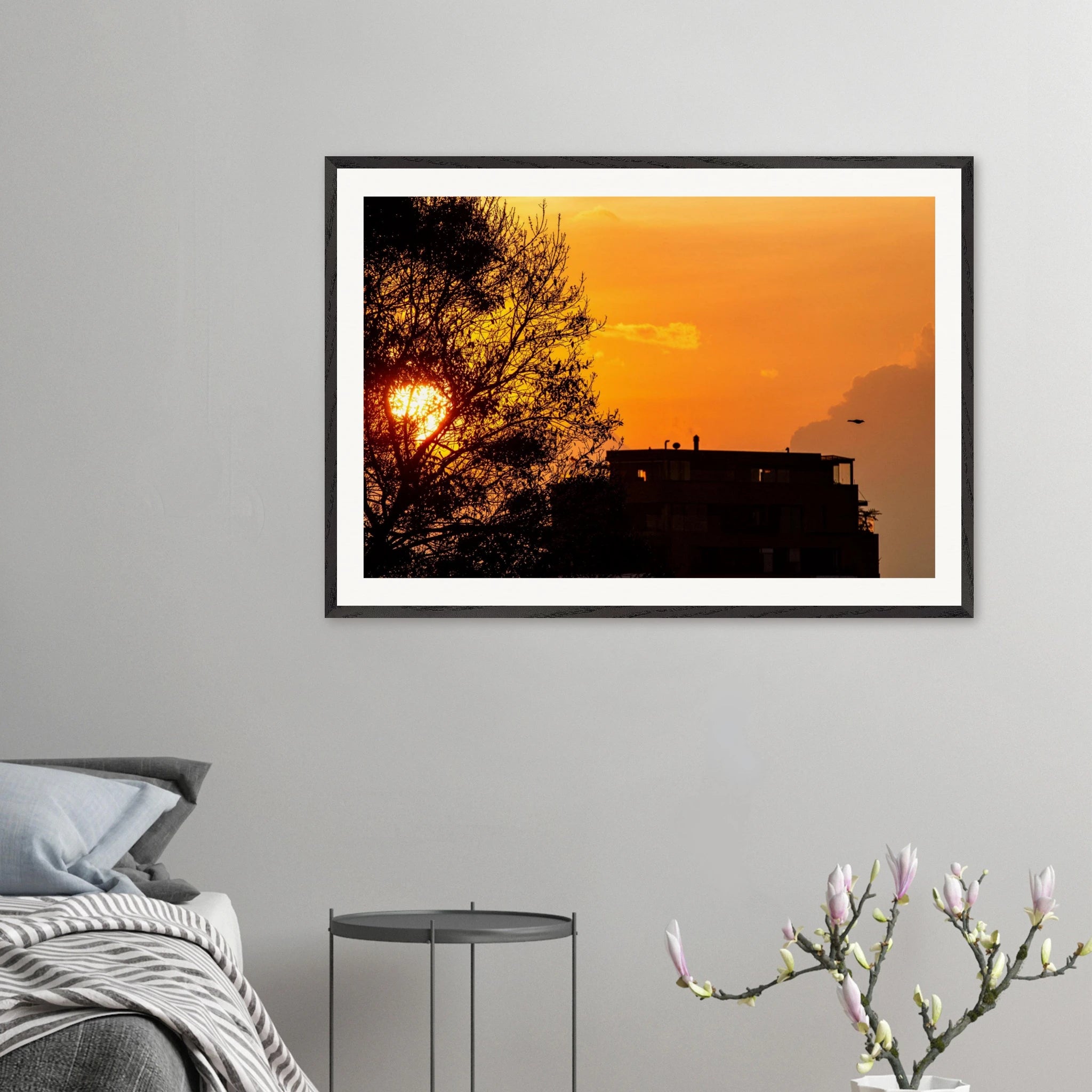 Bogotá sunset Andes cloudscape framed fine art photography print by Camilo Tobar